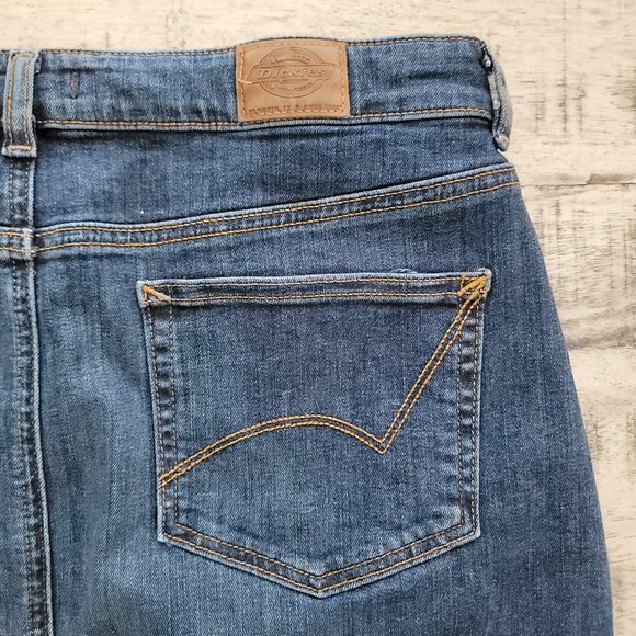 Dickies Straight Denim Skirt 12 - Picture 5 of 15